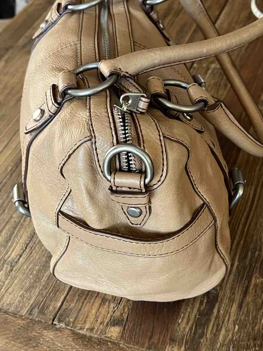 Fossil Taschen für Damen: Fossil Handtasche Damen Leder hellbraun – Neu (gemäss Beschreibung) aus Lausen von Mysli1 5