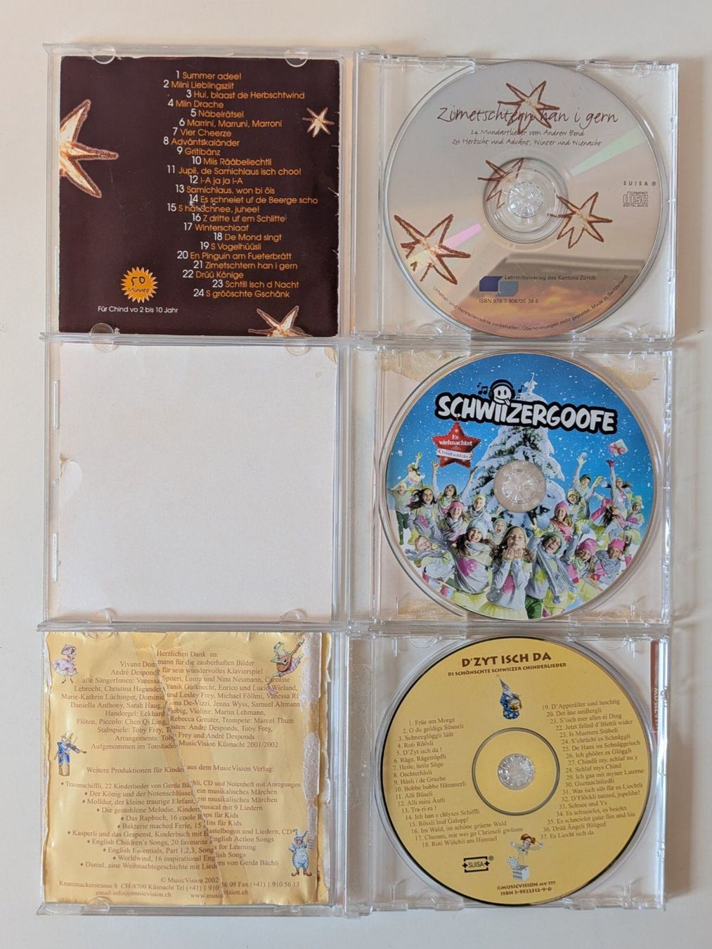 CD: 5 Kinderlieder CDs verschiedene Interpreten – Usato da Zürich venduto da Joba-Sell 3