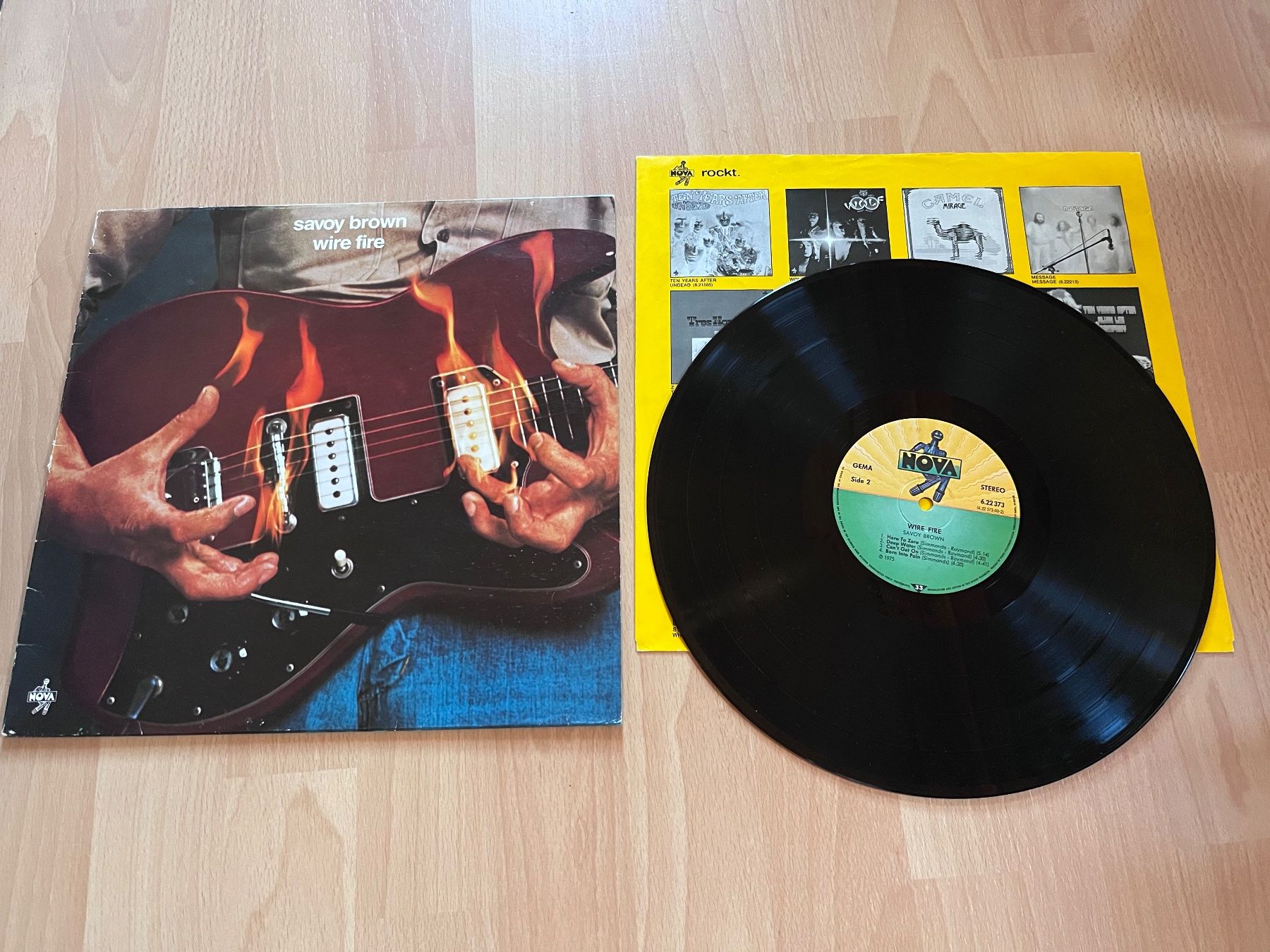 Schallplatten: Savoy Brown - Wire Fire – Gebraucht aus Giebenach von Wurlitzer70