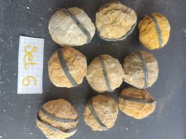 9 Stück Geoden klein 4cm Set 6 neu deko aus Marokko