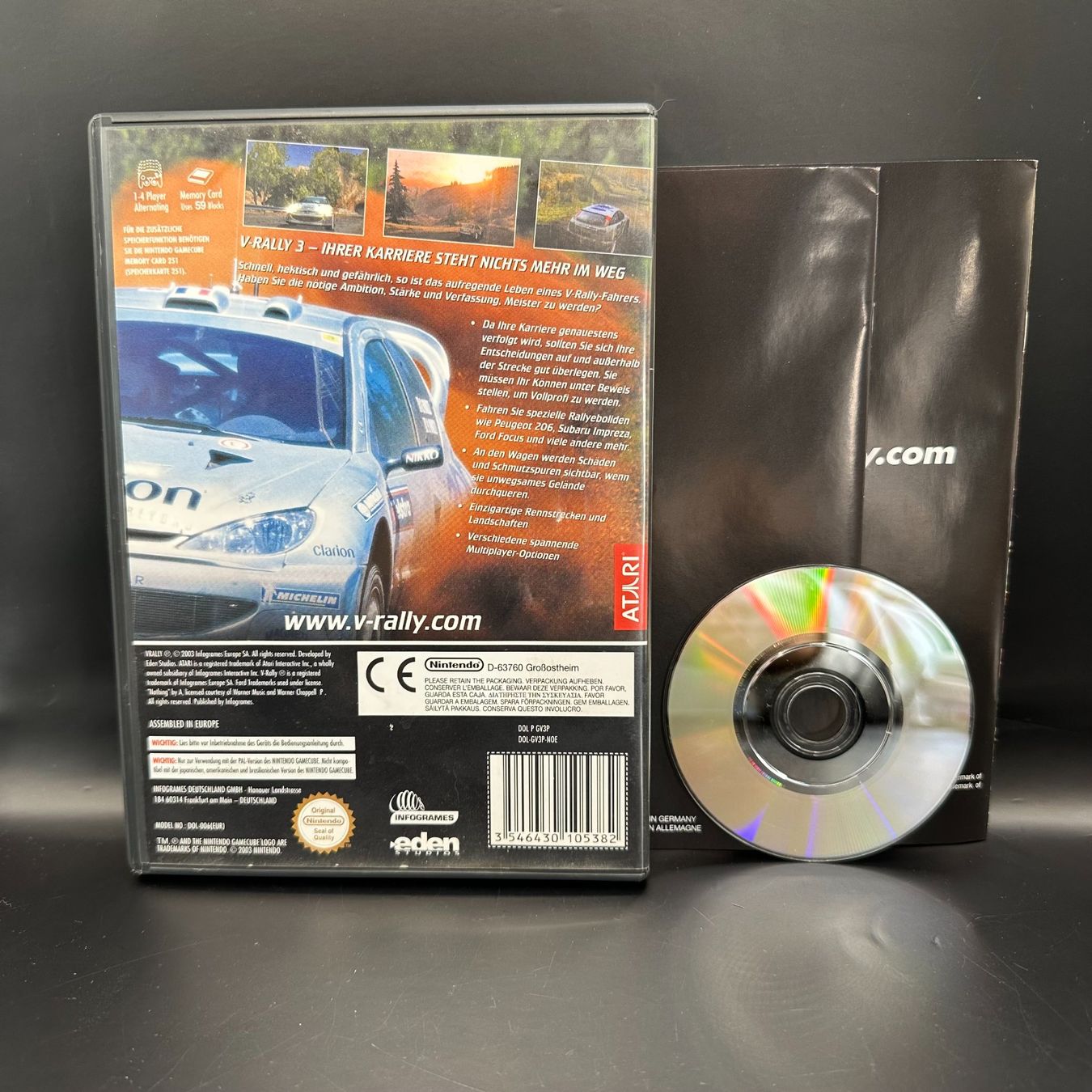 Nintendo Giochi: V-Rally 3 Gamecube – Usato da Düdingen venduto da Nerdworld 1