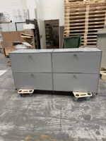 USM Haller Sideboard 2x2 Lichtgrau Q2 inklusive 2 Schlüsseln
