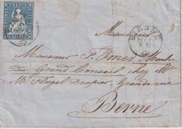 TOP Strubelbrief komplett mit 23 (8 Dec. 61) BERN++++