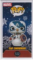 FUNKO POP! MARVEL 532 CAPTAIN AMERICA - CAP SNOWMAN special
