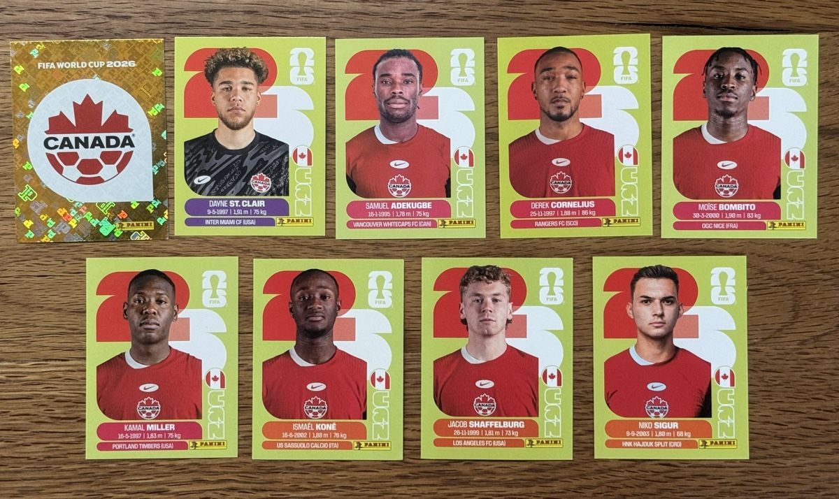 Panini Sammelbilder & Trading cards: Panini Stickers WM 2026 - Kanada – Neu (gemäss Beschreibung) aus Mägenwil von Goldfire