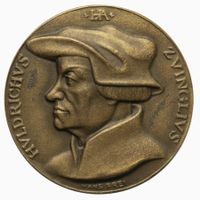 400 J. REFORMATION IN FRAUENFELD 1929 ULRICH ZWINGLI H. Frei