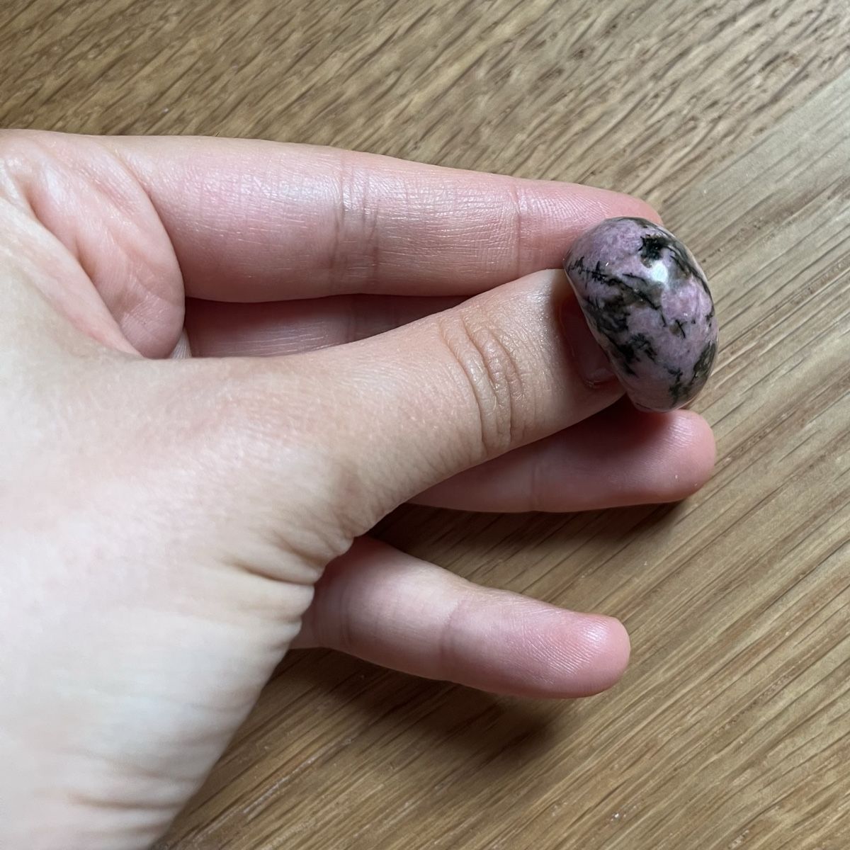 Anelli: Bague pierre de Rhodonite - taille 51 – Nuovo (secondo la descrizione) da Biel/Bienne venduto da Fjollushe