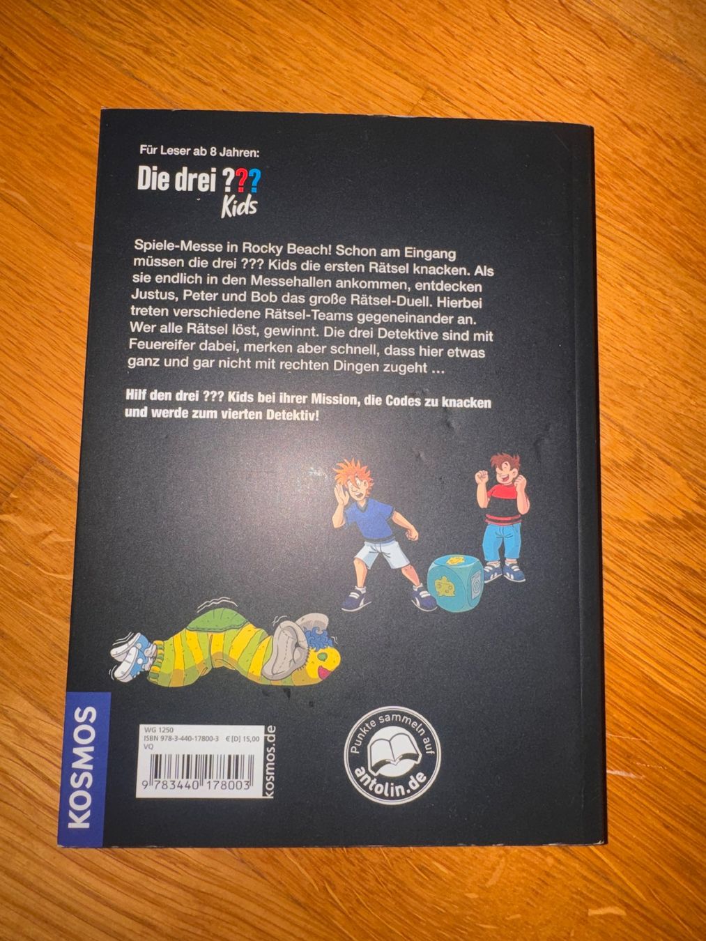 Libri: Die drei ??? Kids Mission Spiele-Code Buch Kosmos – Usato da Cham venduto da ahiman 1