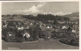 Schwarzenburg BE Orttsansicht  Nr.433 , 1929