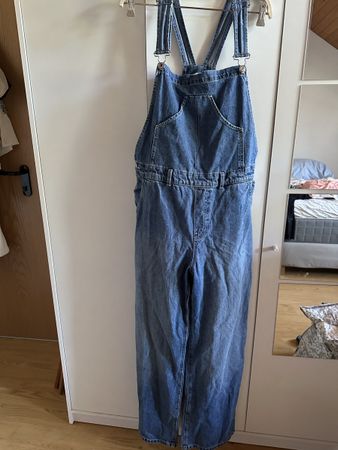 Latzhose Jeans von Mango Gr. L