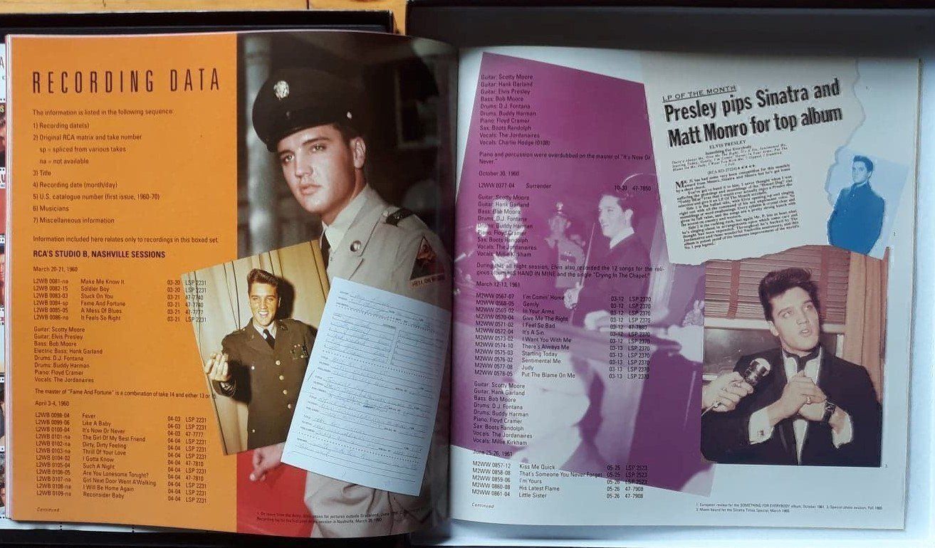 CD: ELVIS PRESLEY - BOX SET 5X CD's - 1993 – Usato da Le Locle venduto da PereiraHugo 3