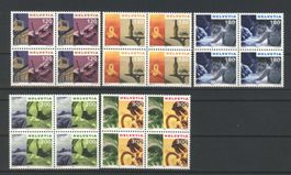 2000, Dauermarken Tourismus, Viererblöcke **