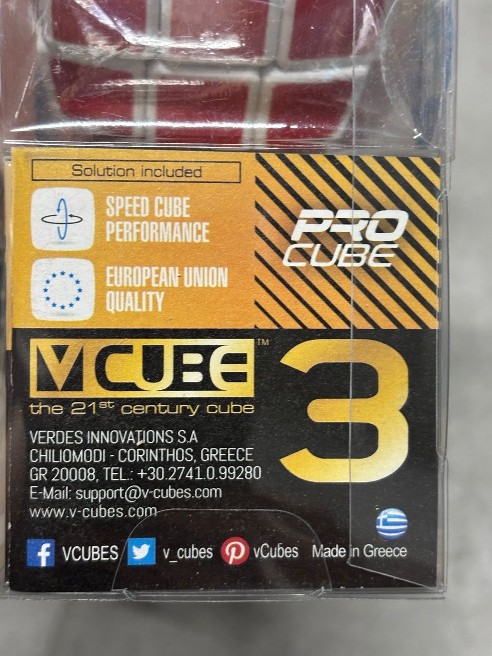 Rubik's Giochi: Cube V-Cube 3 Pro - Casse-tête rubik neuf – Nuovo (secondo la descrizione) da Salvenach venduto da gwenwywar 1