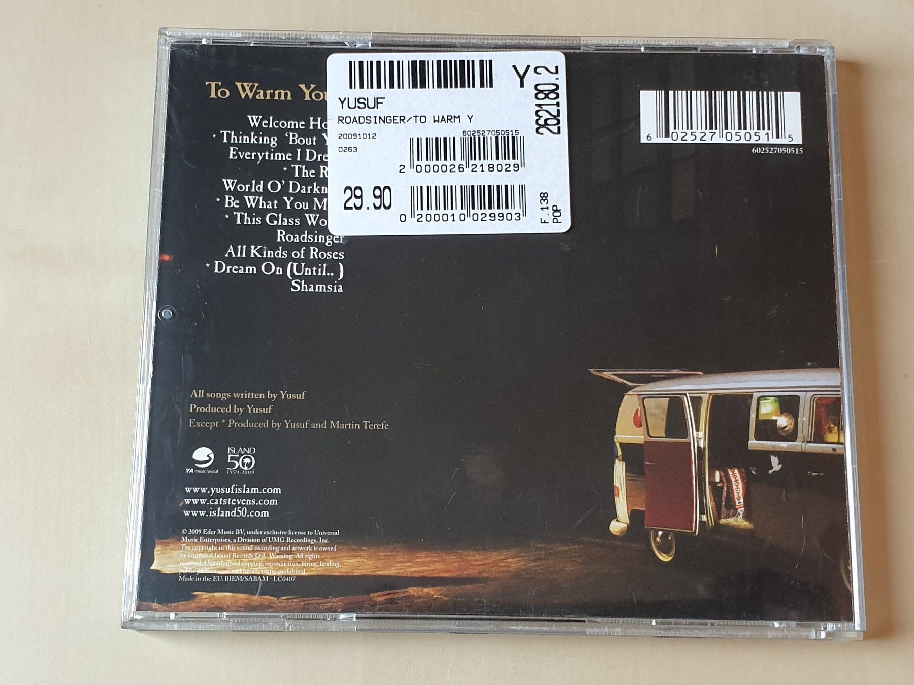 CDs: Yusuf Roadsinger – D'occasion à Stansstad par collectorsshop 1