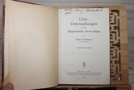 Urin-Untersuchungen und ihre diagnostische Anwendung.