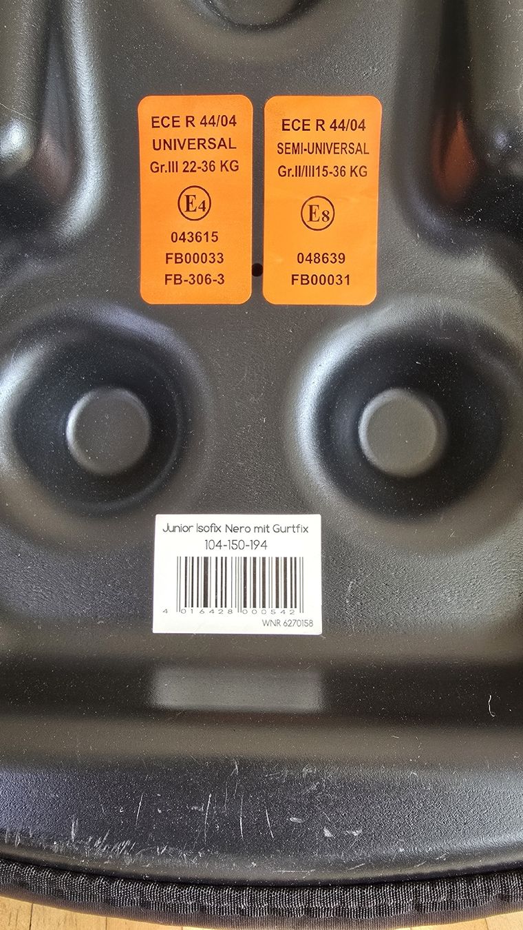 Osann Seggiolini per auto: OSANN Sitzerhöhung isofix – Usato da Zürich venduto da maxx_66 6