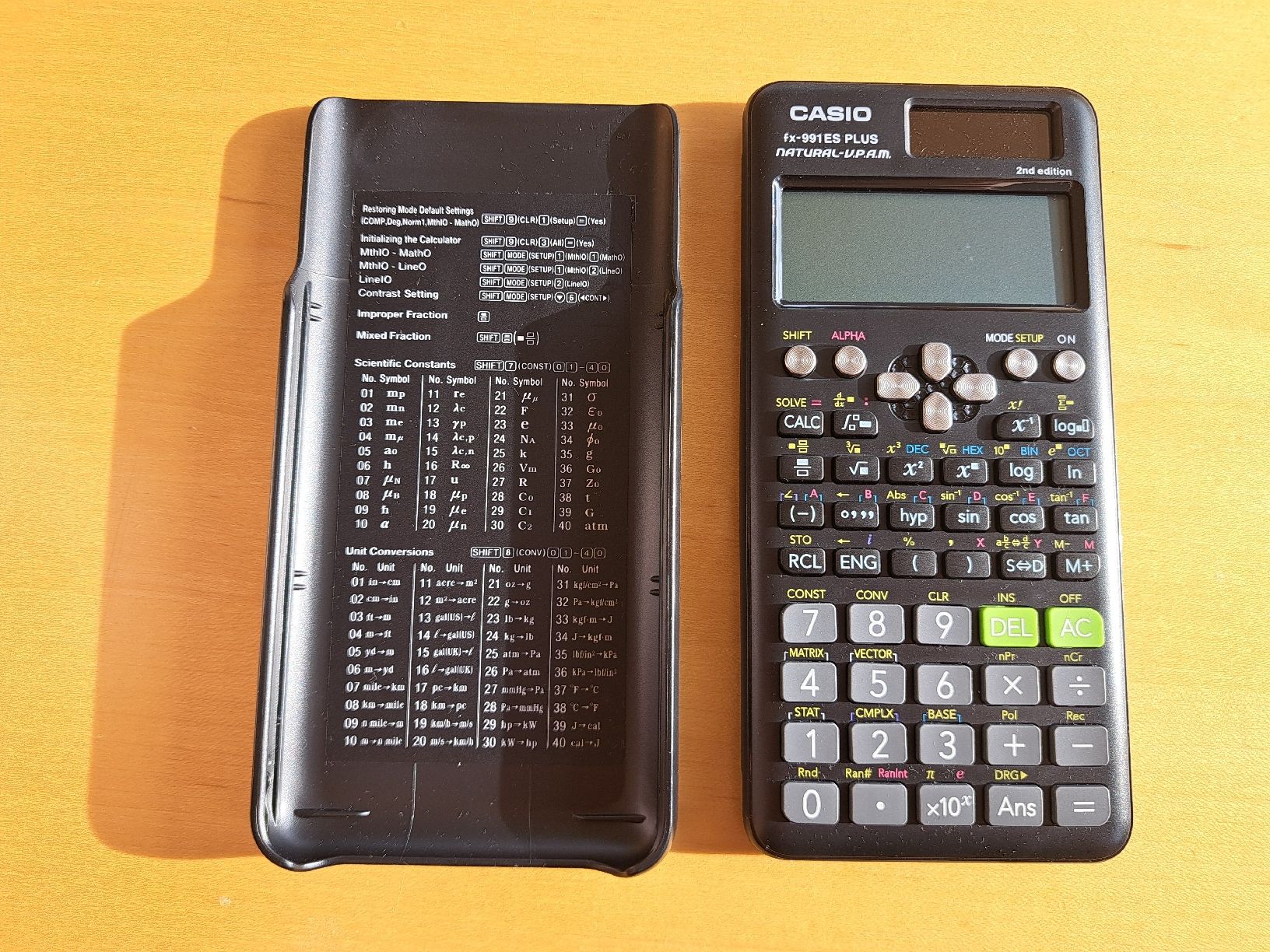 Casio Calcolatrici tascabili: Casio fx-991 ES Plus 2nd edition – Nuovo (secondo la descrizione) da Aarwangen venduto da Flo_h 3