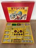 2 STOKYS Metallbaukästen, Nr. 2 + 1, vollständig