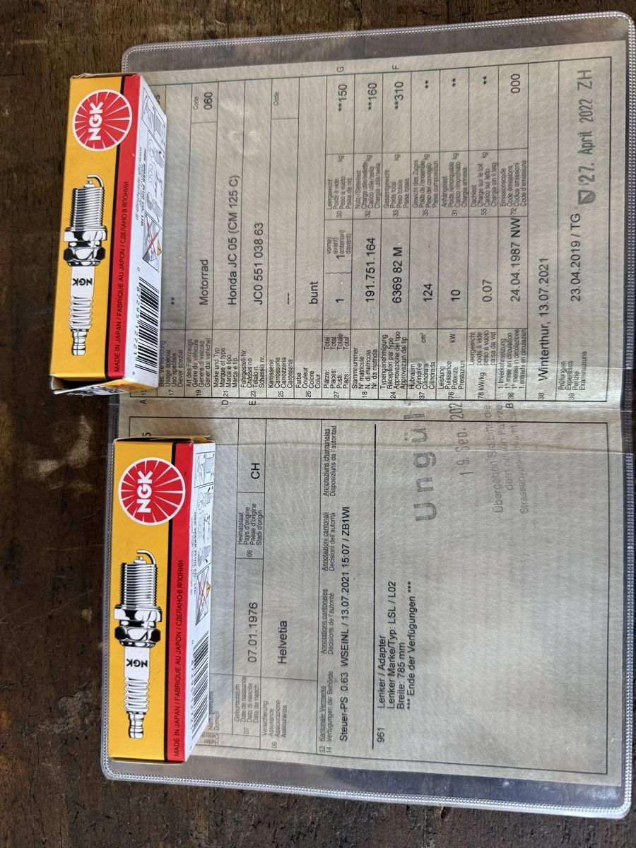 Strada: Honda JC 05 125ccm – Usato da St. Gallen venduto da tanaosri 8