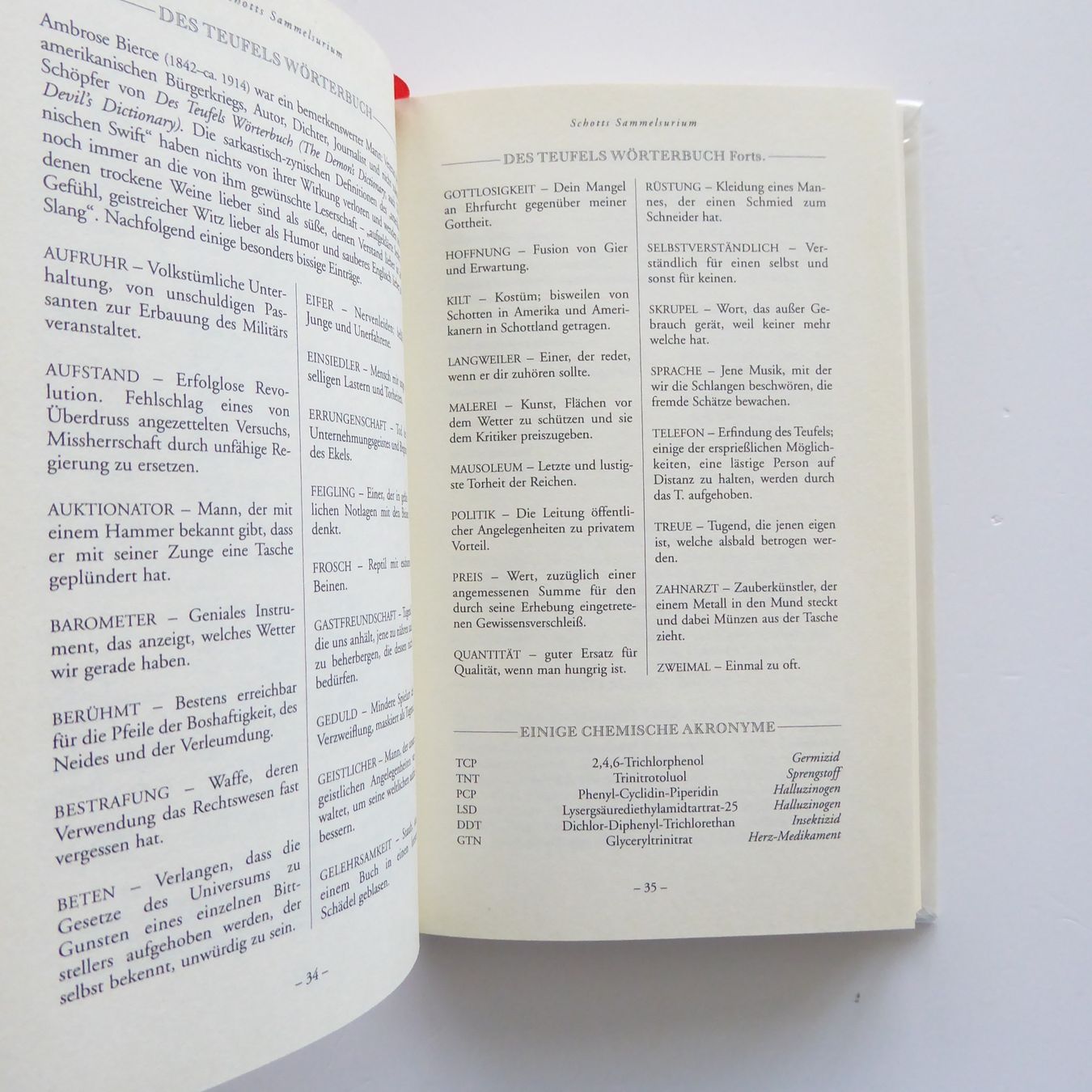 Livres: Schotts Sammelsurium – D'occasion à Basel par Kunterbunt12 2