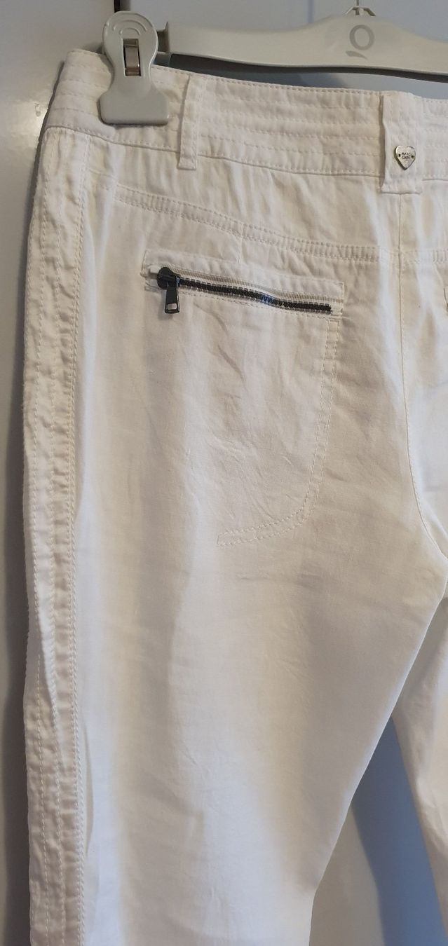 Marc Cain Pantaloni: Leinenhose von Marccain, Grösse 40 – Nuovo (secondo la descrizione) da Unterentfelden venduto da LookoutMt 4