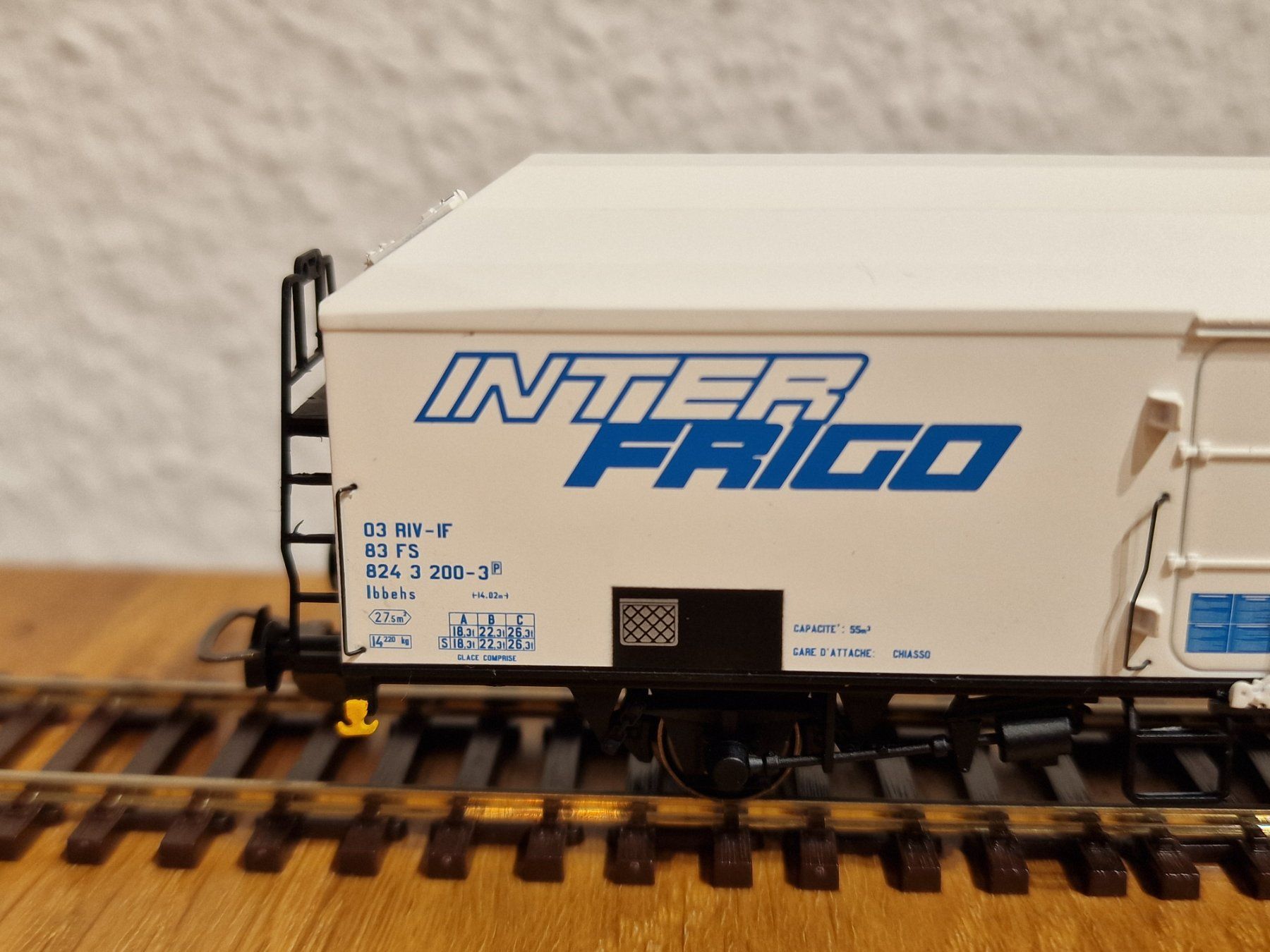 Trix Modellini di ferrovie: FS Interfrigo Kühlwagen H0 – Nuovo (secondo la descrizione) da Matten b. Interlaken venduto da lor_hr9w 3