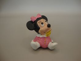 BABY MINNI MIT SCHNULLER ROSA, DISNEY BULLY 4-5CM 1985