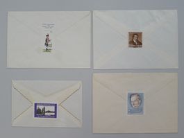 1940+1941,  VIGNETTEN-BRIEFE (4x) selten offeriert !