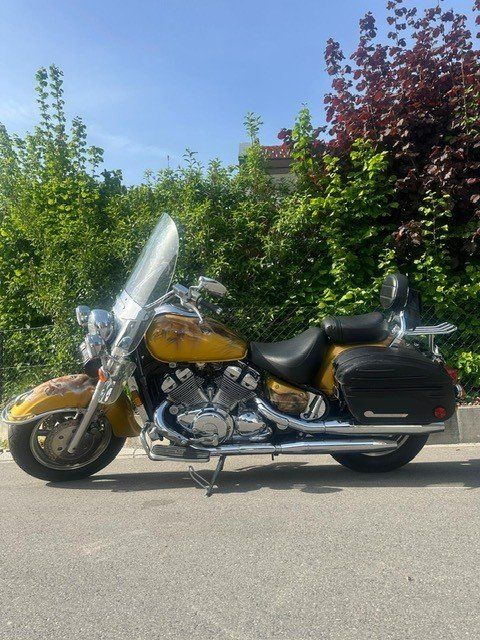 Yamaha Chopper: Yamaha Royal Star XVZ 1300A, Löwendesign – Usato da Heimberg venduto da Skicross86 1