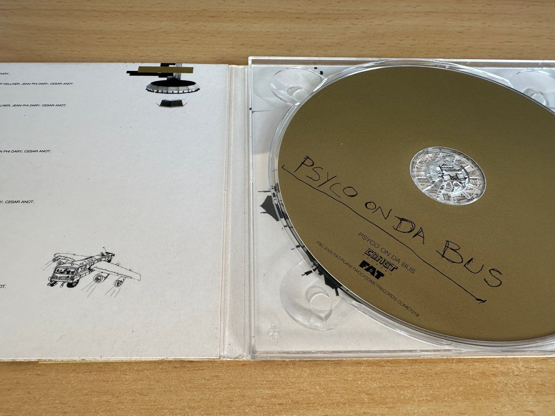 CD: Psyco On Da Bus – Psyco On Da Bus – Usato da Rikon im Tösstal venduto da Alpenmutz 2