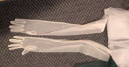 Off-White Langarmhandschuhe