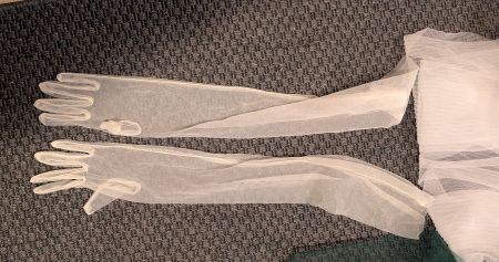 Off-White Langarmhandschuhe