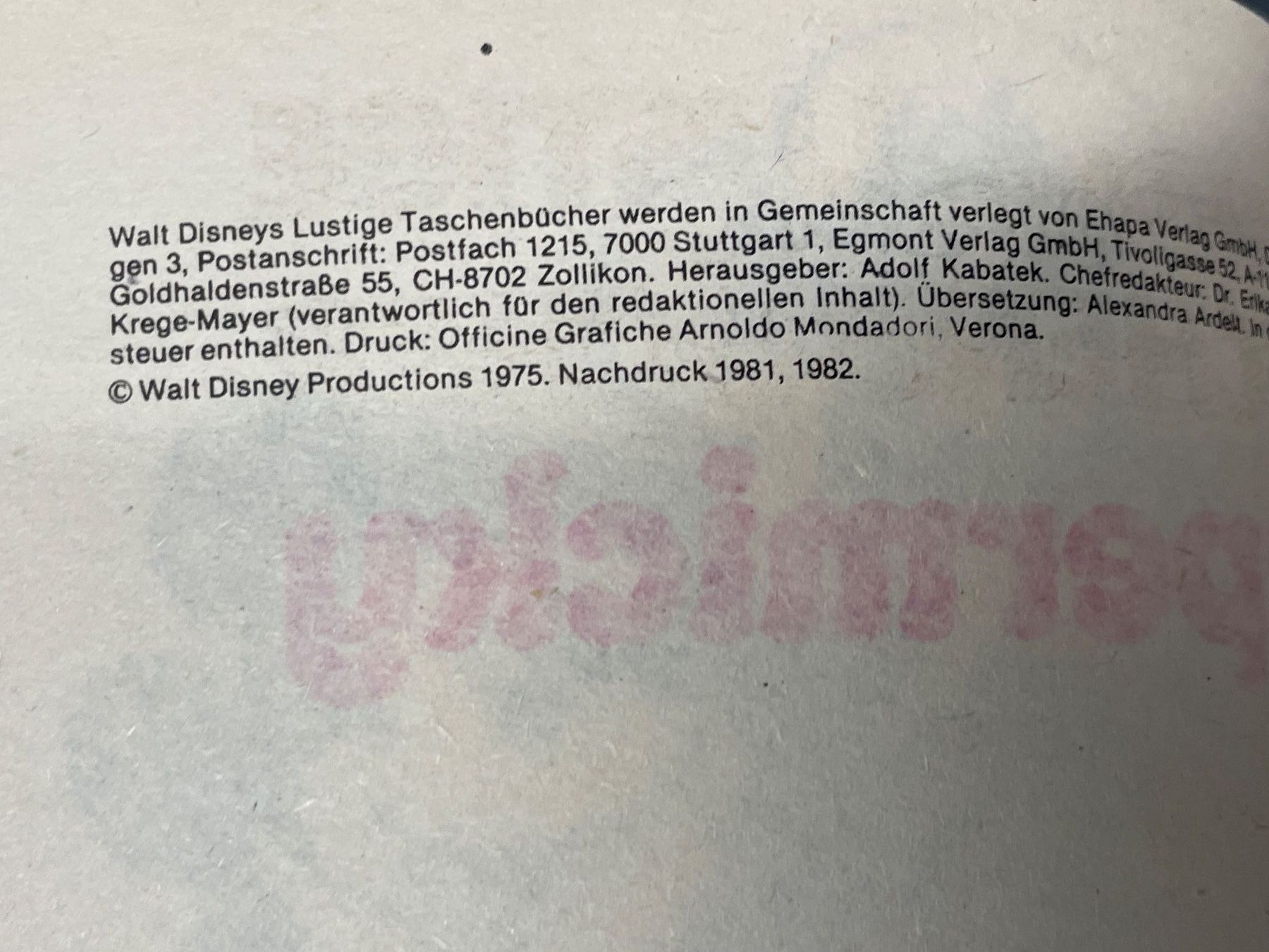 Comics: LTB No. 34 - Supermicky (1982) – Gebraucht aus Frasnacht von GracyStore 3
