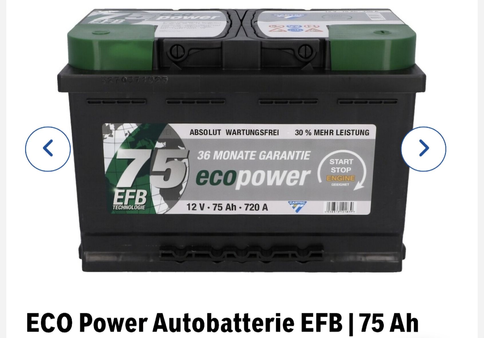 Batterie: Auto Batterie – Nuovo (secondo la descrizione) da Rapperswil SG venduto da ToliGL 2