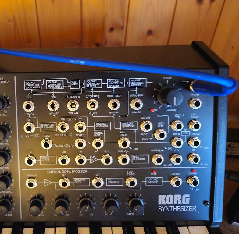 Korg Strumenti musicali: original KORG MS-20 Kit 2016 analog Synthesizer, Top Zustand – Usato da Rohrbach venduto da Orangetree 2