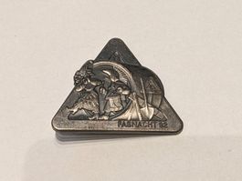 Plakette Fasnacht Basel 1992 Silber