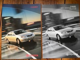 TOYOTA CAMRY Prospekt + Preisliste Schweiz 2002 / 2003 - dt.