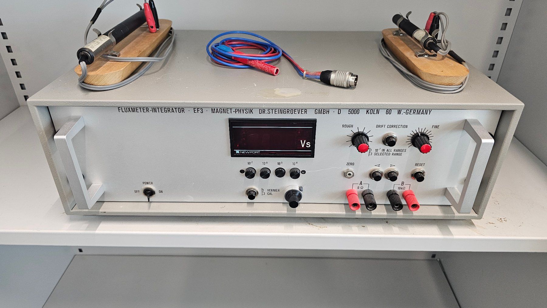 Messen: Fluxmeter-Integrator EF3, Magnet Physik, Dr. Steingröver – Gebraucht aus Boniswil von LakeSide_Boniswil