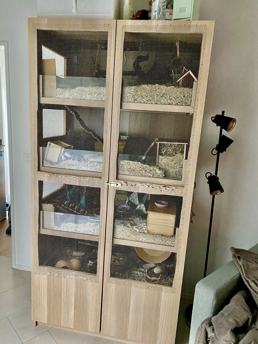 Cages, transport & sécurité: Nagerkäfig (Farbmäuse) – D'occasion à Winterthur par LeaVH