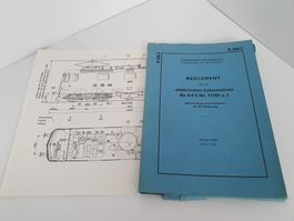 SBB Re 4/4 II Reglement / R 430.3 / 1963 (Stand 1969)