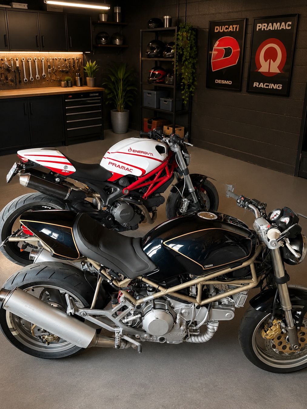 Strada: Ducati 900 Vergaser + Ducati 696 – Usato da Sünikon venduto da R.K.E.