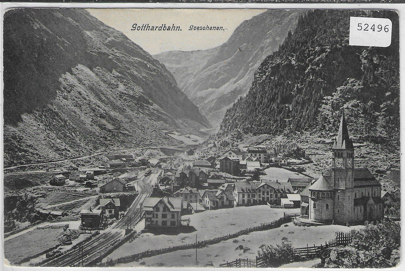 Cartes postales: Gotthardbahn - Goeschenen – D'occasion à Ettingen par Kartenplanet