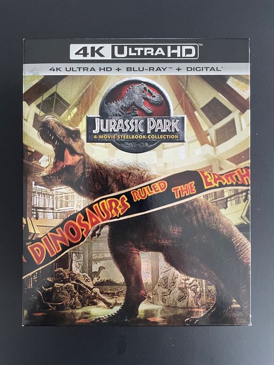 Jurassic Park 4-Movie Collection 4K UHD Bluray | Kaufen auf Ricardo