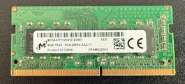 Mémoire vive Crucial 8Go DDR4 PC4-2666V SODIMM occasion