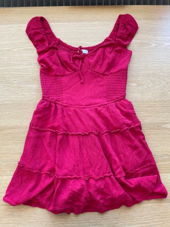 rotes Sommerkleid von Hollister