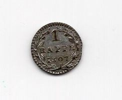 (2486) Waadt, 1 Rappen, 1807, stgl