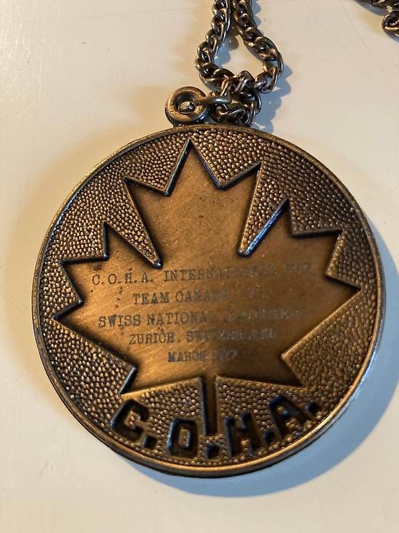 Medaglie: Nostalgische Artikel Oldtimer Eishockey Turnier 1977 – Usato da Gockhausen venduto da rewie 1