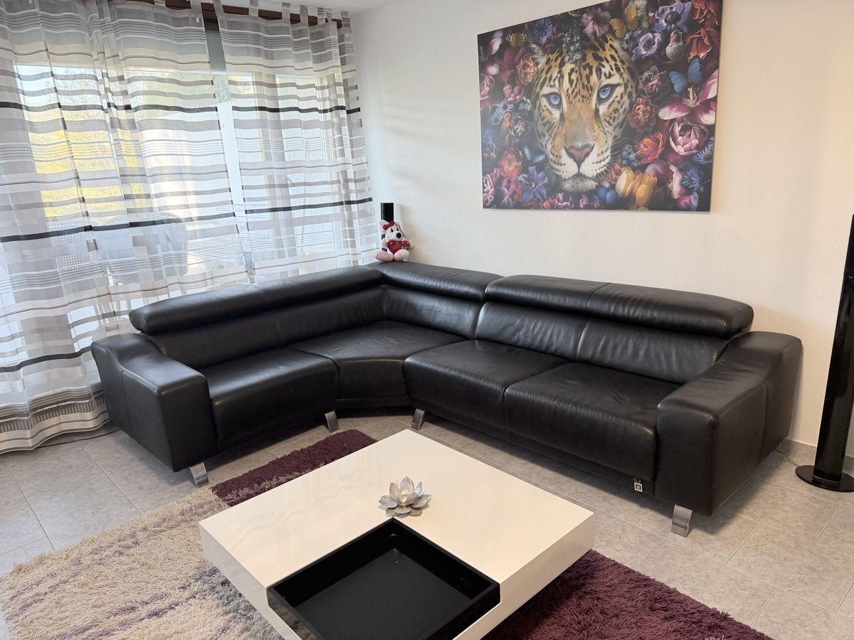 Sofas: Echt Leder Sofa-Ecksofa Schwarz Ab Fr.1 – Gebraucht aus Dietikon von Kumar_Occasionen 8