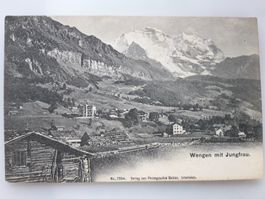 Wengen mit Jungfrau
