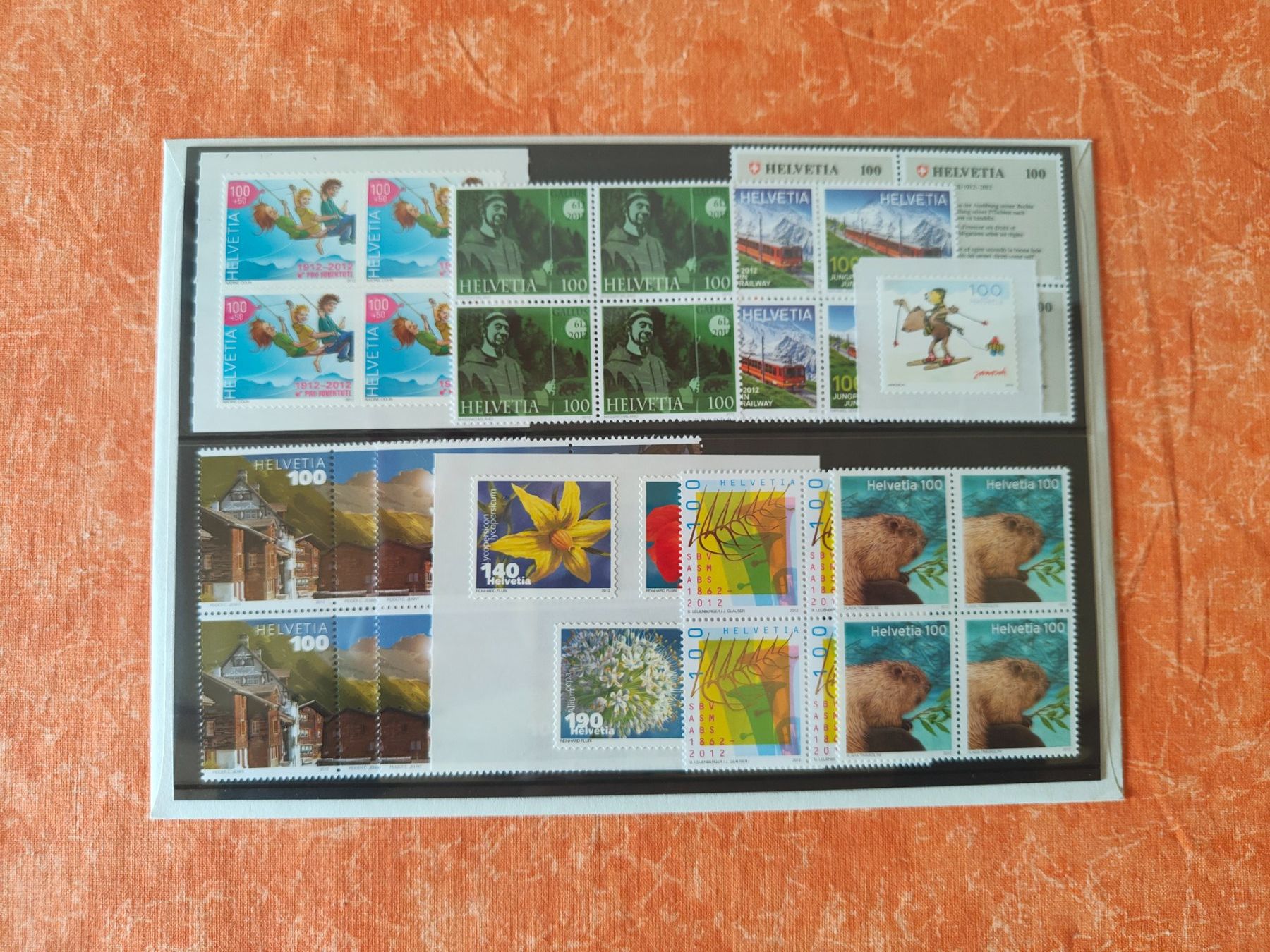 Tutti i francobolli: Timbres 2012 blocs de 4 non oblitérés – Nuovo e nell'imballaggio originale da Gryon venduto da Jessicaj87 4